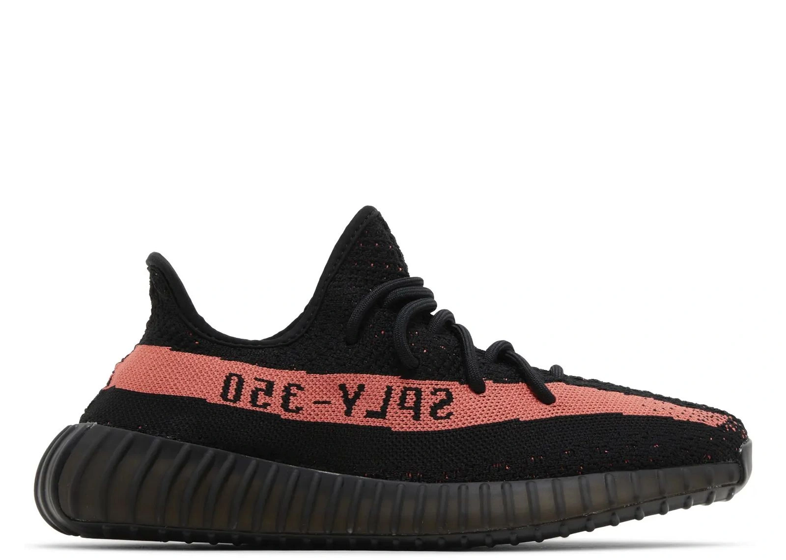 Yeezy Boost 350 V2 Core Black Red — render oficial