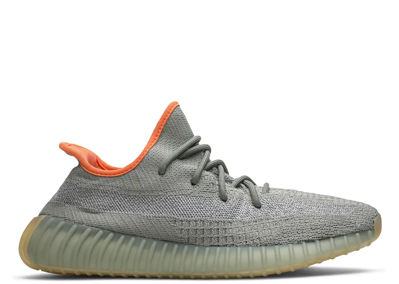 Yeezy Boost 350 V2 Dessert Sage — render oficial
