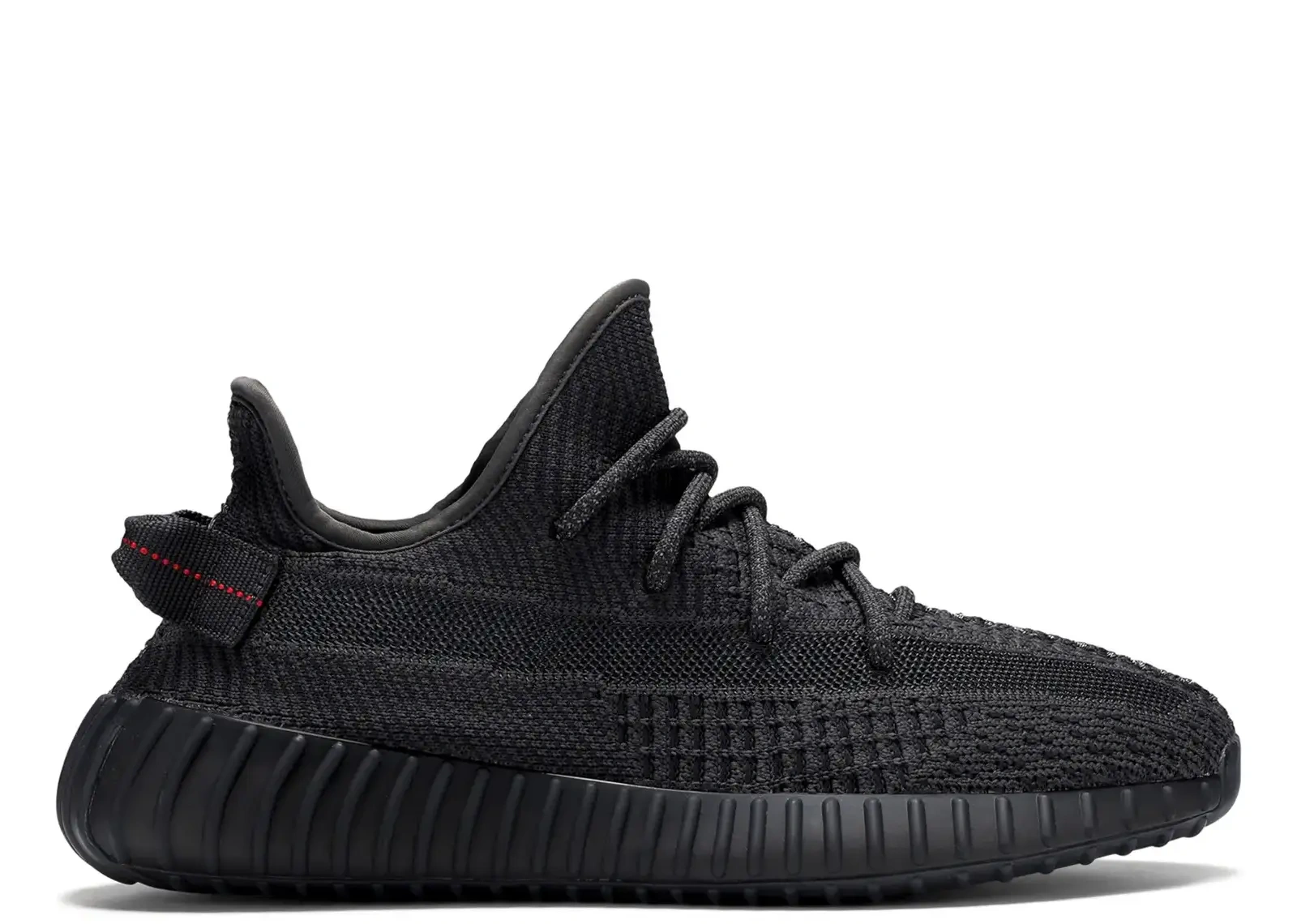 Yeezy Boost 350 V2 Black Static — render oficial