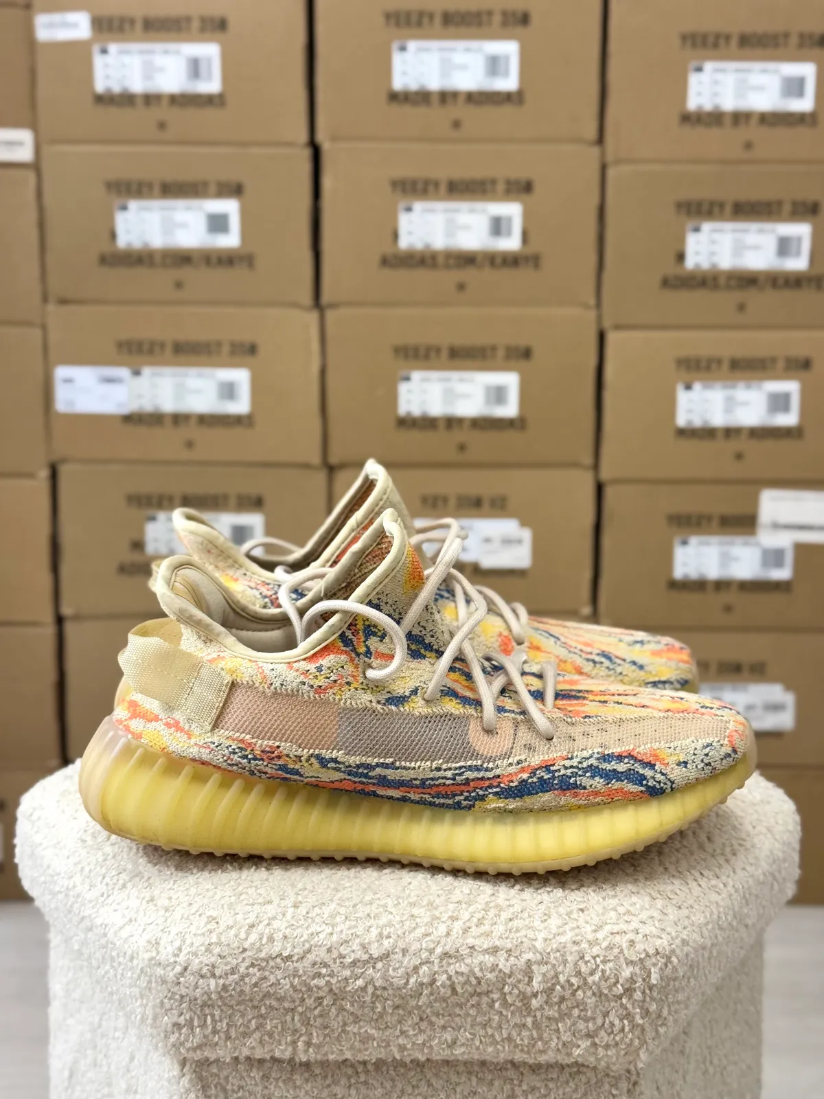 Yeezy Boost 350 V2 MX Oat — mărimea 41 1/3 — foto 4
