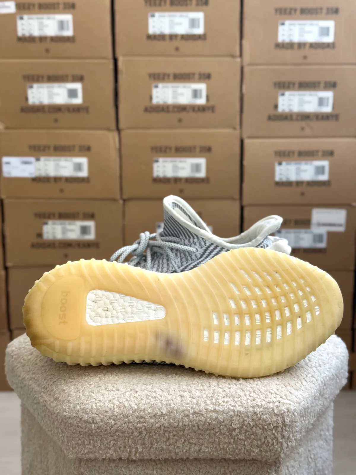 Yeezy Boost 350 V2 Static — mărimea 44 — foto 7