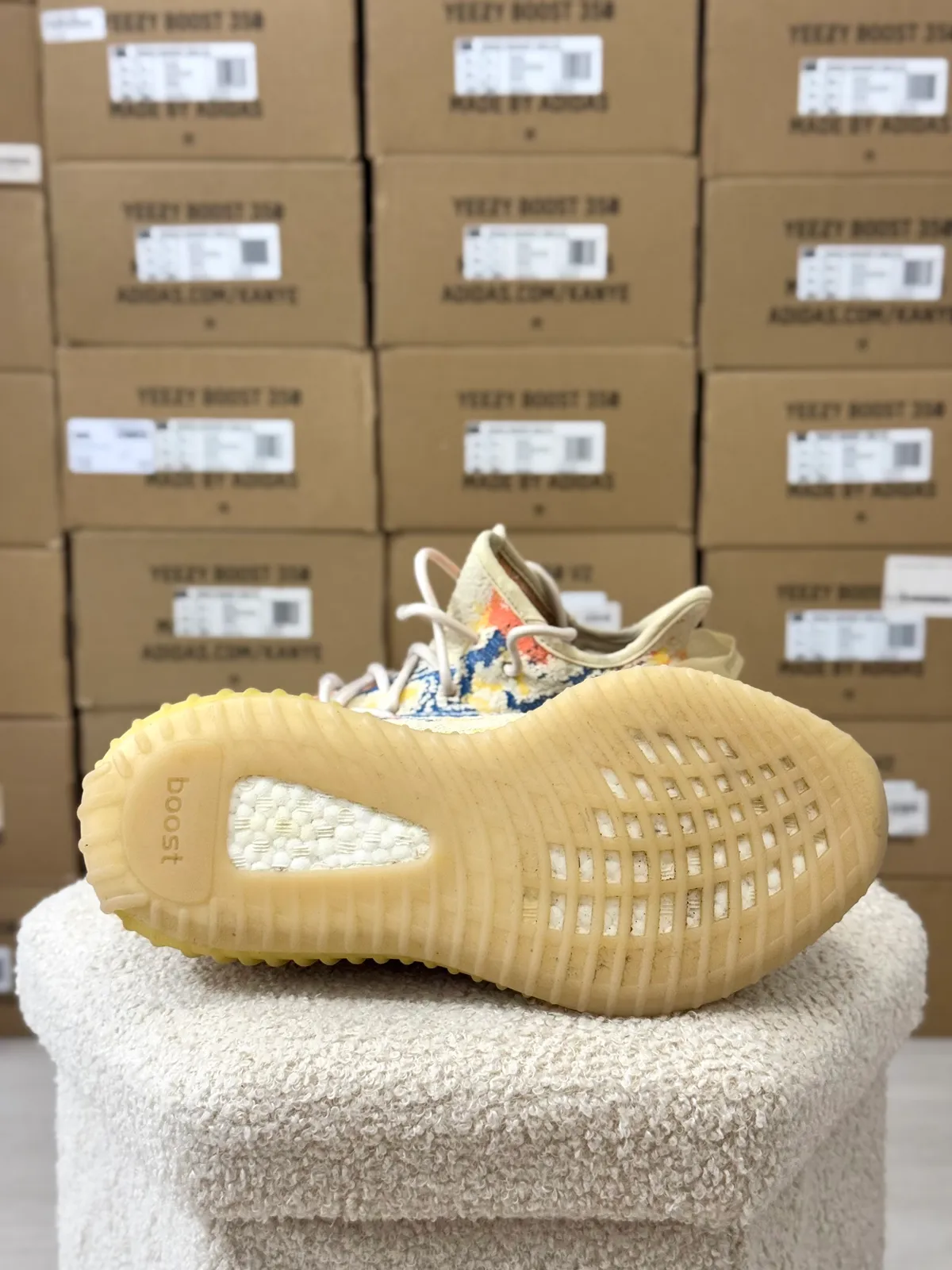 Yeezy Boost 350 V2 MX Oat — mărimea 41 1/3 — foto 6
