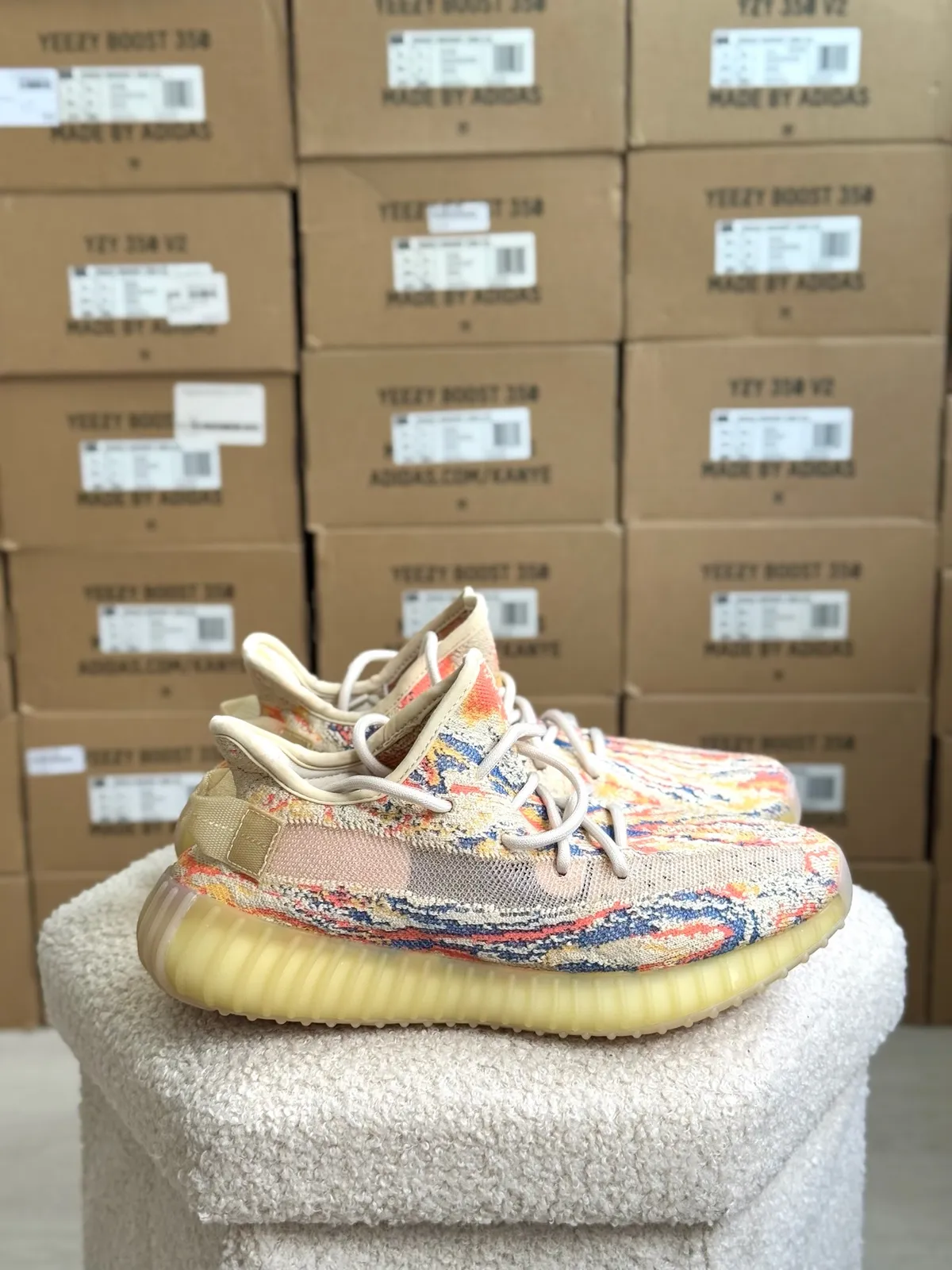 Yeezy Boost 350 V2 MX Oat — mărimea 38 2/3 — foto 6