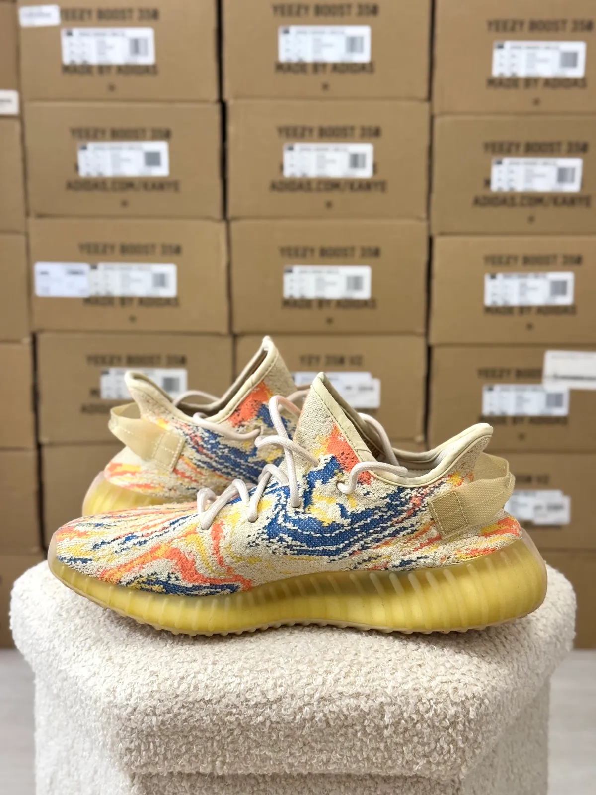 Yeezy Boost 350 V2 MX Oat — mărimea 41 1/3 — foto 5