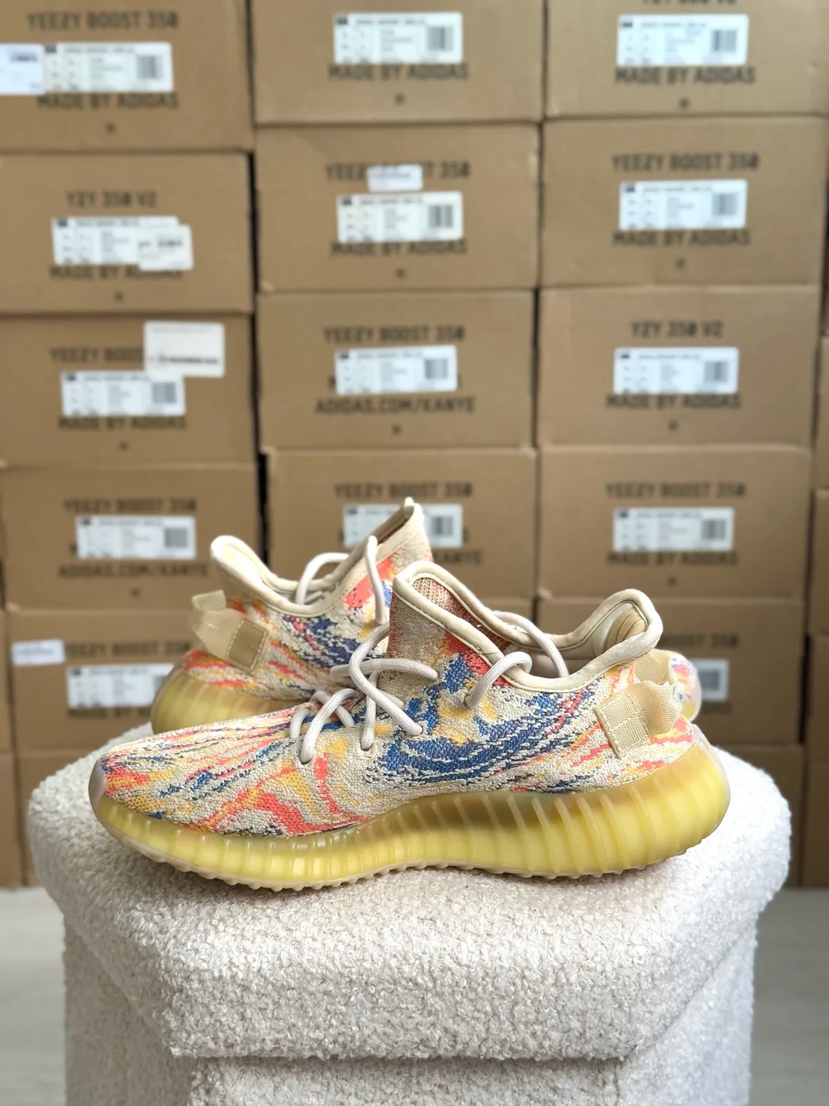 Yeezy Boost 350 V2 MX Oat — mărimea 38 2/3 — foto 7