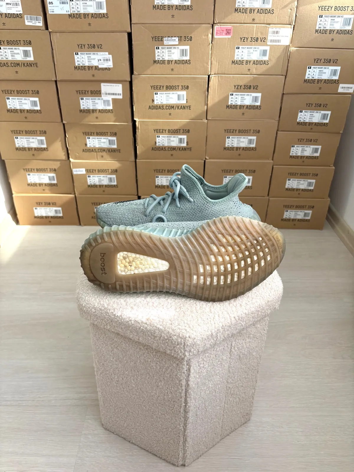 Yeezy Boost 350 V2 Salt — mărimea 43 1/3 — foto 4