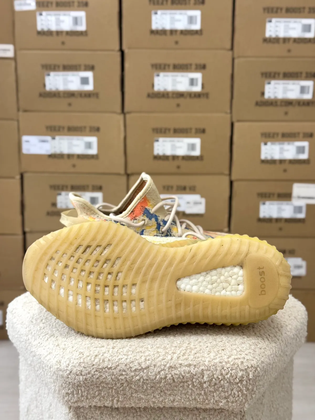 Yeezy Boost 350 V2 MX Oat — mărimea 41 1/3 — foto 7