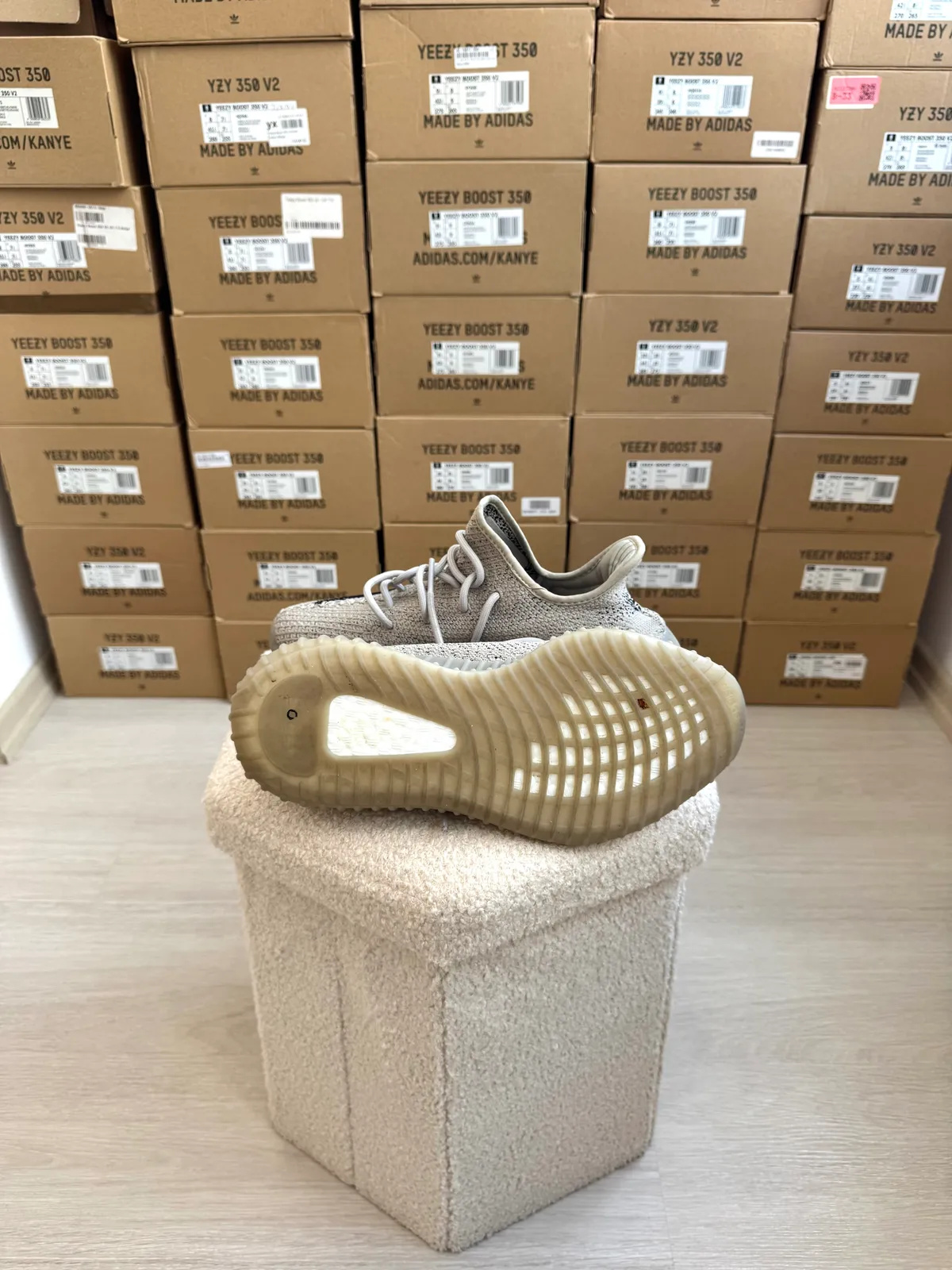 Yeezy Boost 350 V2 Slate — mărimea 42 2/3 — foto 5
