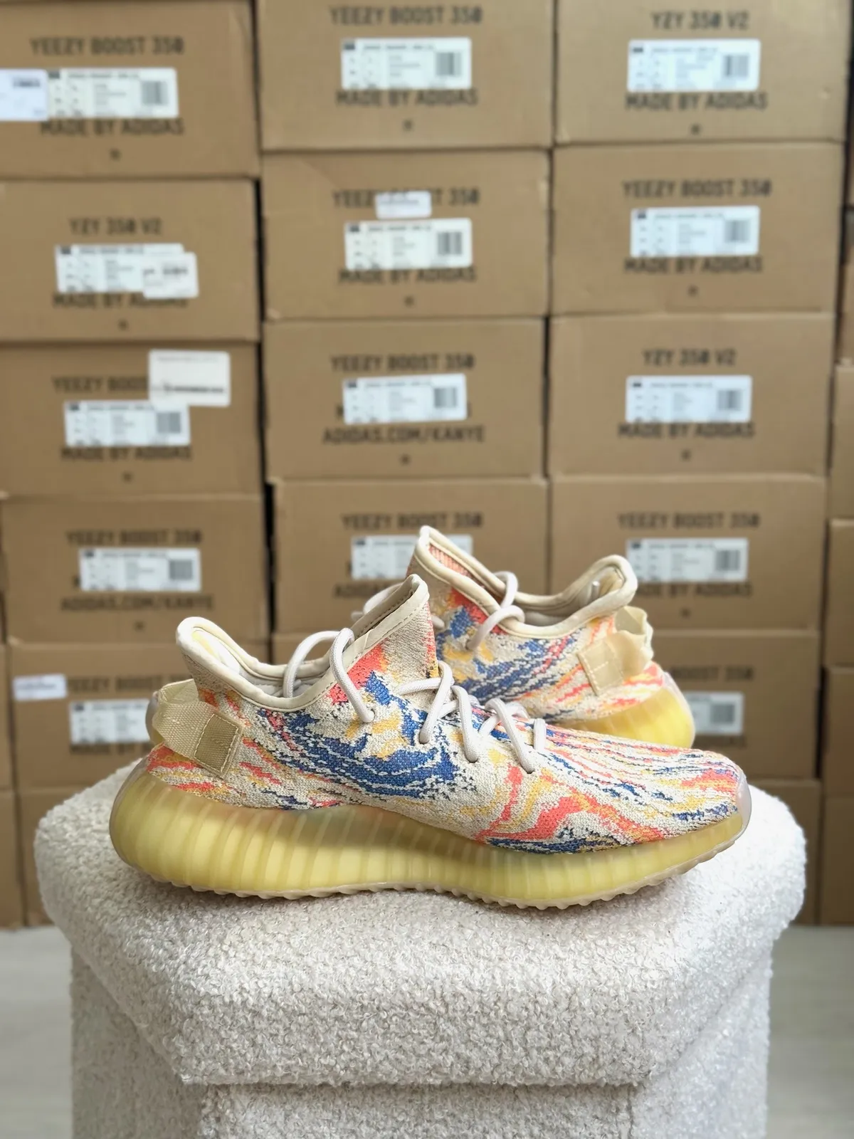 Yeezy Boost 350 V2 MX Oat — mărimea 38 2/3 — foto 4
